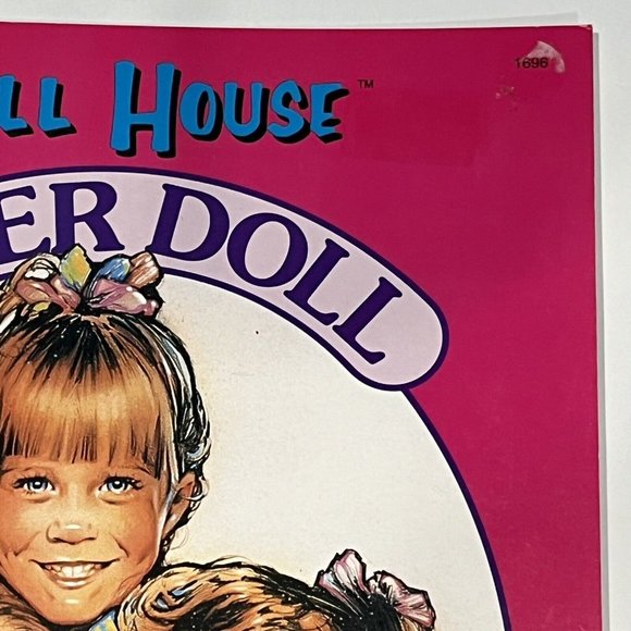 Vintage 1992 Full House TV Show Paper Doll Book Uncut D.J. Stephanie Michelle - Picture 2 of 13